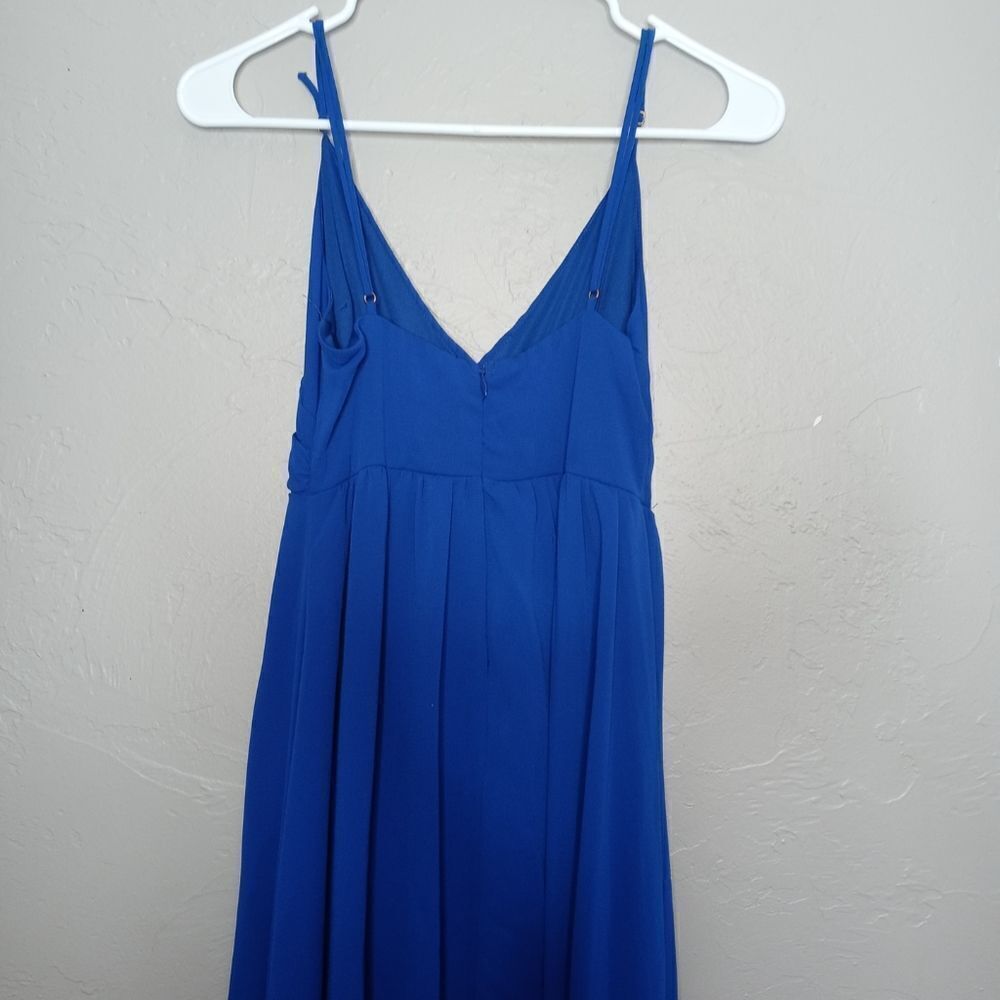 Lulu's Blue Maxi Dress - Picture 8 of 10